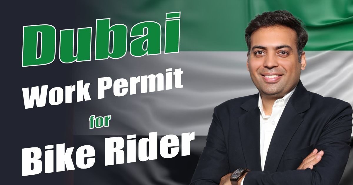 Dubai Work Permit for Bike Riders