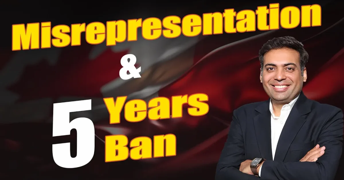 maxresdefault misrepresentation and 5 years ban from Canada