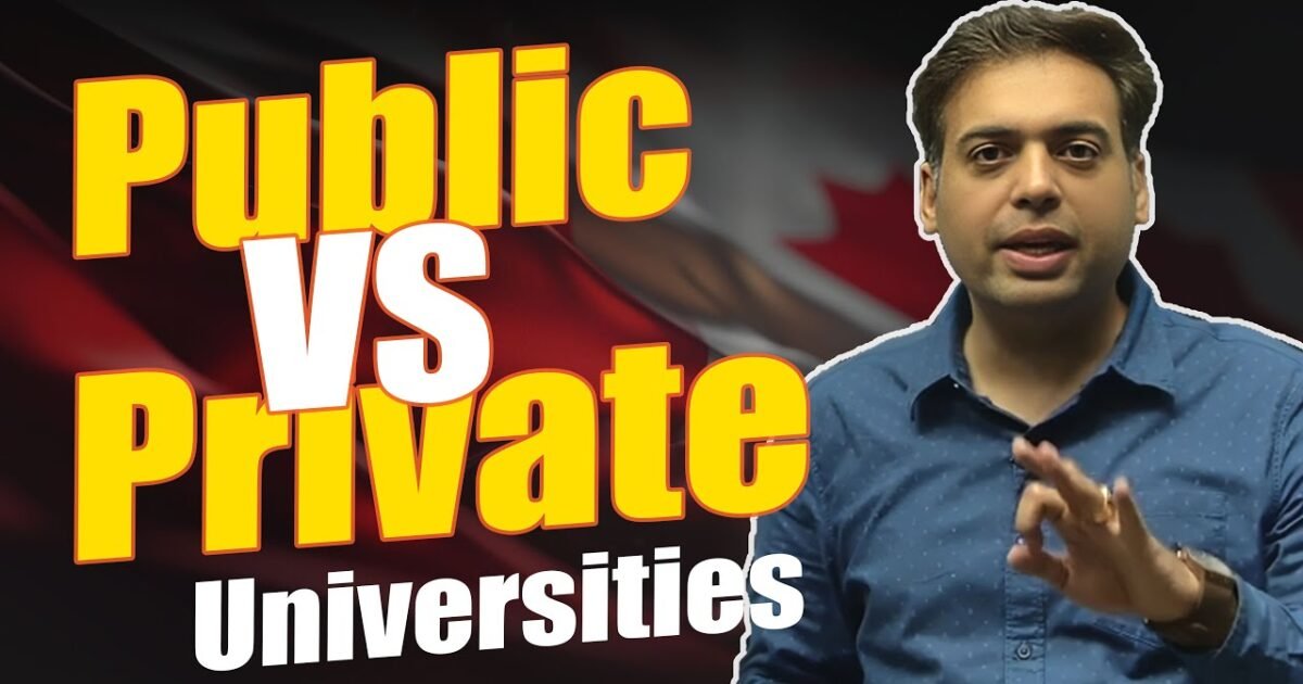 Public & Private University Public & Private University