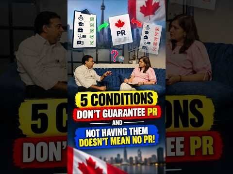 Canada PR Eligibility 2026 🇨🇦 | 5 Key Requirements, CRS Score, Age & Work Experience