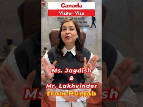 Canada Visitor Visa Approved 🇨🇦 | Jagdish Kaur & Lakhvinder Singh from Punjab