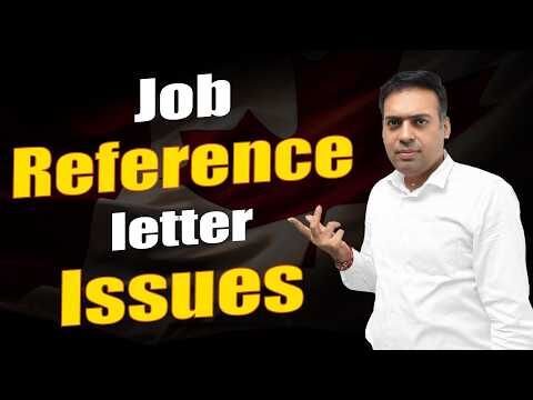 Job Reference Letter Issues - Spouse Visa vs Canada PR Application