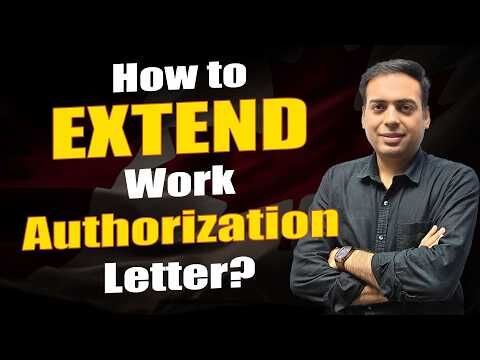 How to Extend Work Authorization Letter in Canada?
