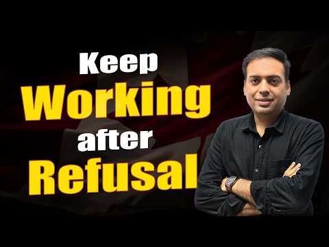 Can I Work in Canada if My Work Permit Extension Gets Rejected Before Expiry of my Previous Work?