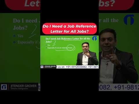 Canada PR: Is Job Reference Letter Required for All Jobs?