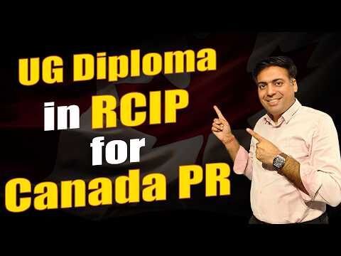 Why study UG Diploma in RCIP Communities for Canada PR? | Canada Study Visa