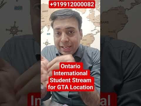 Ontario International Student Stream for GTA Location