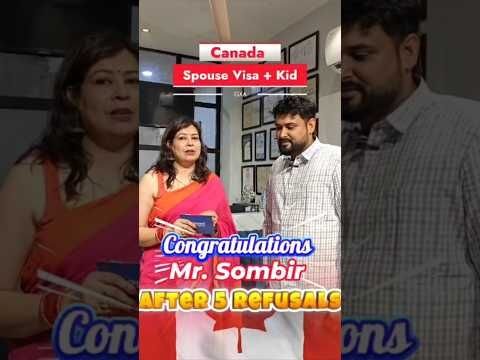 Canada Spouse + kid visa approved after 5 refusals | Success Story
