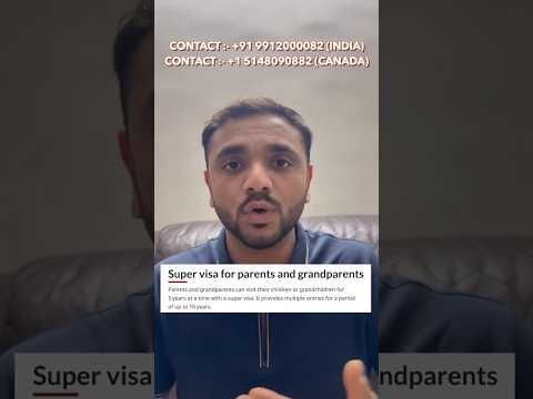 Canada Visitor Visa for Parents