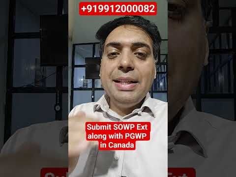 SOWP Extension along with PGWP in Canada without a Job