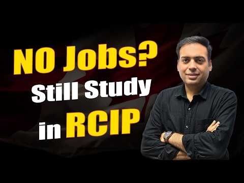 Why Study in RCIP, even if NO Jobs?