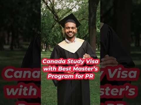 Canada Study Visa with the Best MASTER's Program for Canada PR | Success Story