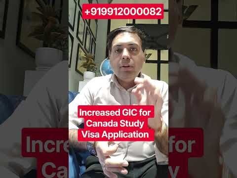 Increased GIC for Canada Study Visa Application from September 2026