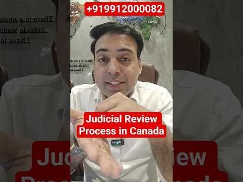 Judicial Review Process in Canada