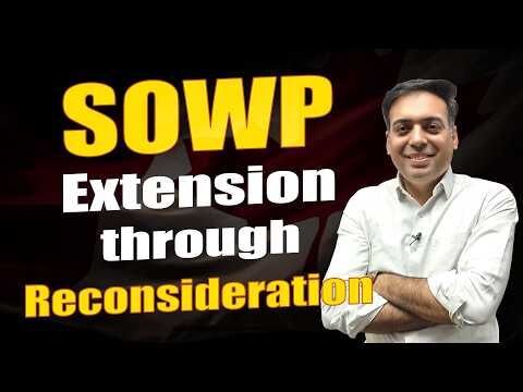 SOWP Extension after Reconsideration Approved | Spouse Extension Success Story