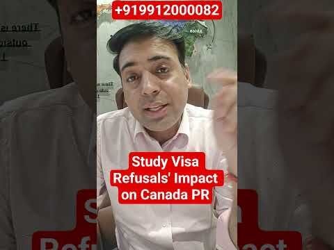 Study Visa Refusals' Impact on Canada PR